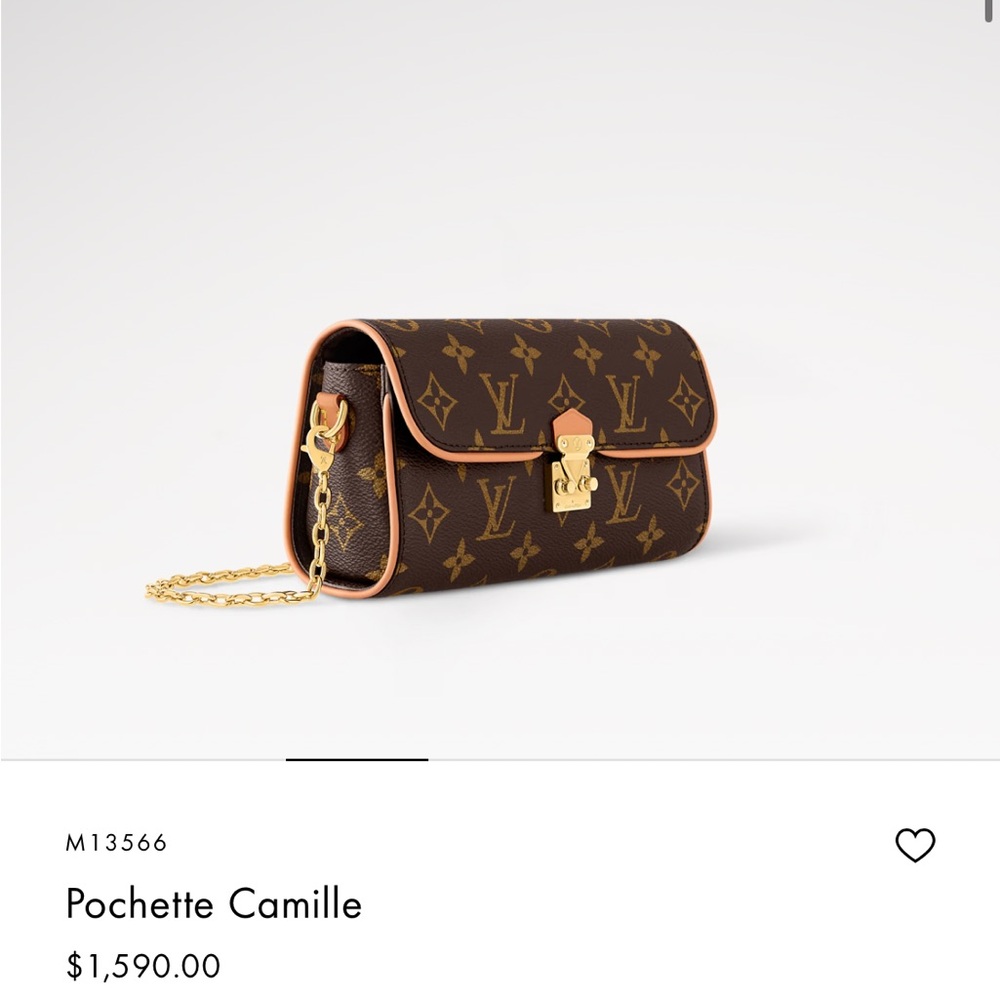 Louis Vuitton Monogram Pochette camille